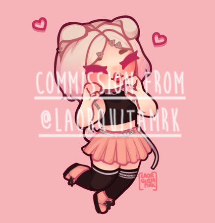 Commission for bellabee.vrc on Instagram