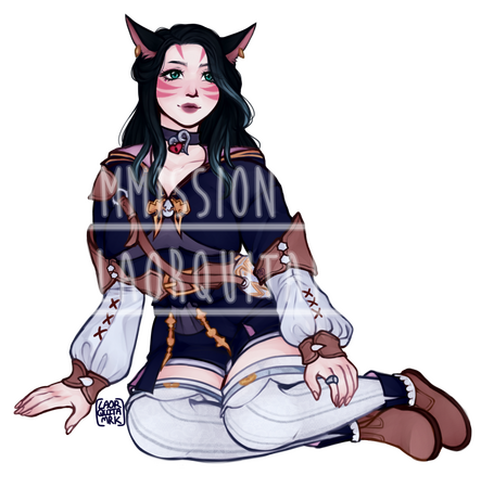 Commission for clzwnslut on Instagram