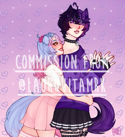 Commission for pupsiclecutie on Instagram