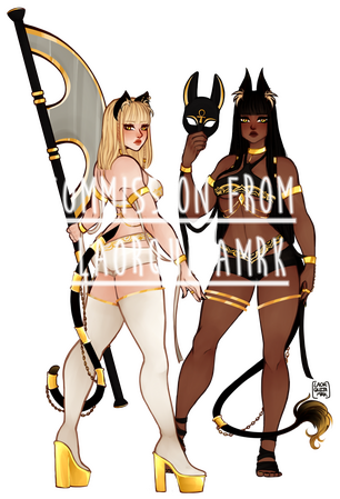 Commission for bellabee.vrc on Instagram